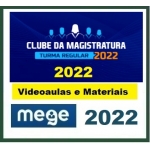 Clube da Magistratura (MEGE 2022) Juiz Estadual
